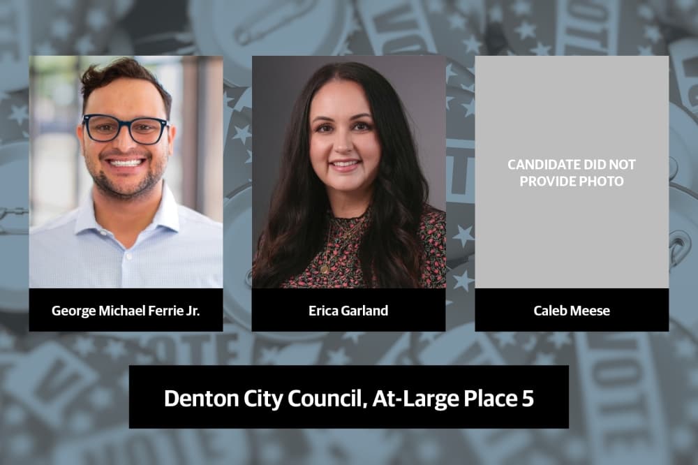 Q&A: Meet the candidates for Denton City Council, At-Large Place 5