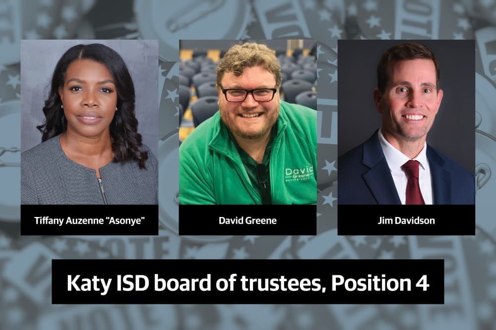 Q&A: See the 3 candidates for Katy ISD board of trustees Position 4