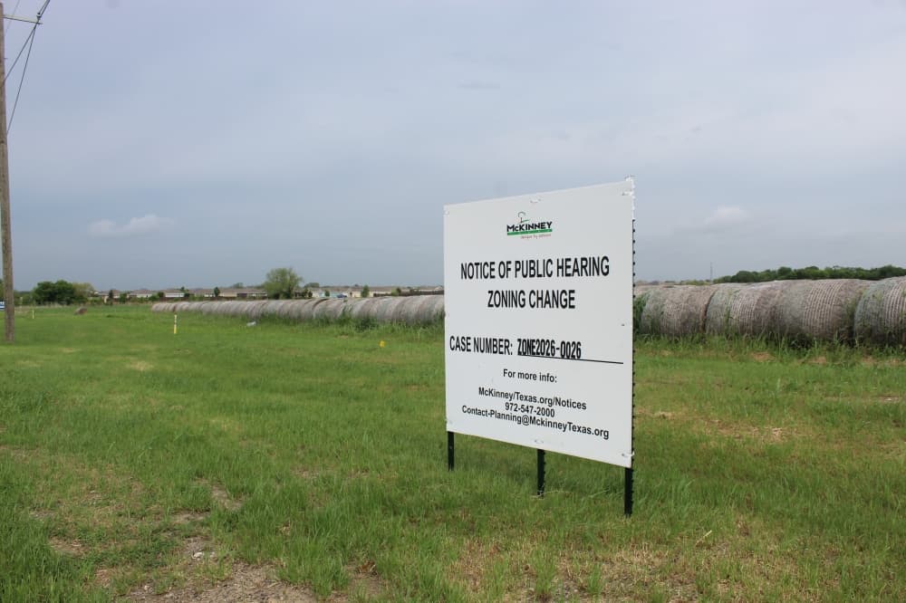 Single-family zoning case in north McKinney heads to council