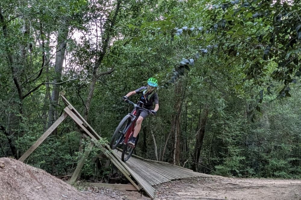 Harris County Flood Control District begins removal of mountain bike structures along local trails