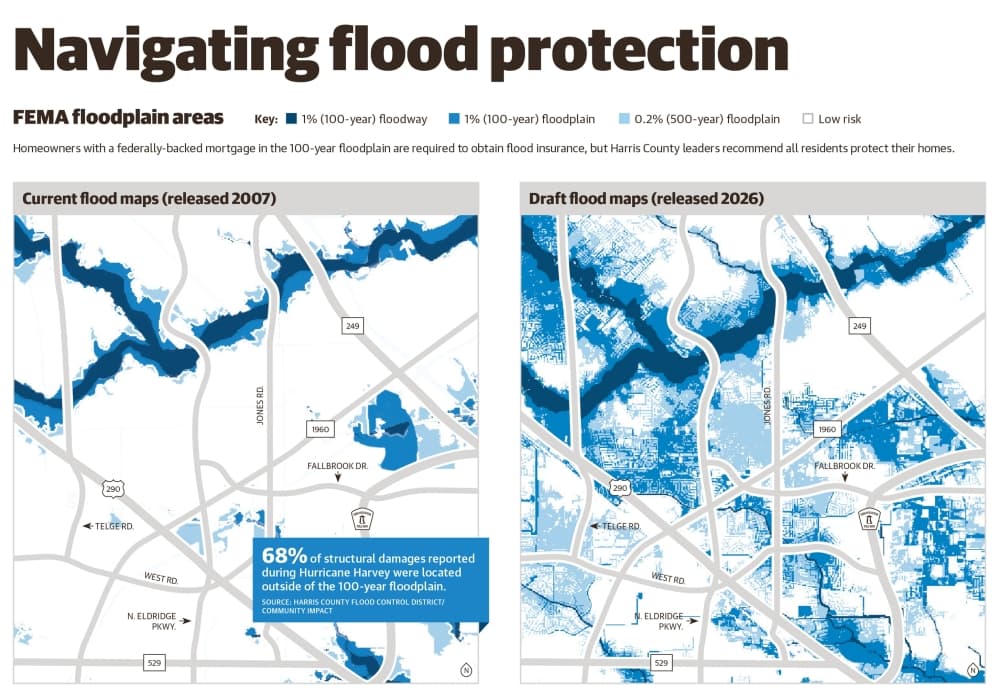 How FEMA's draft flood maps could impact insurance requirements in the coming years