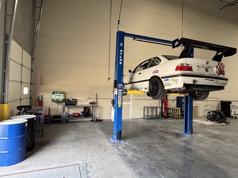 car in a storage garage in Grapevine