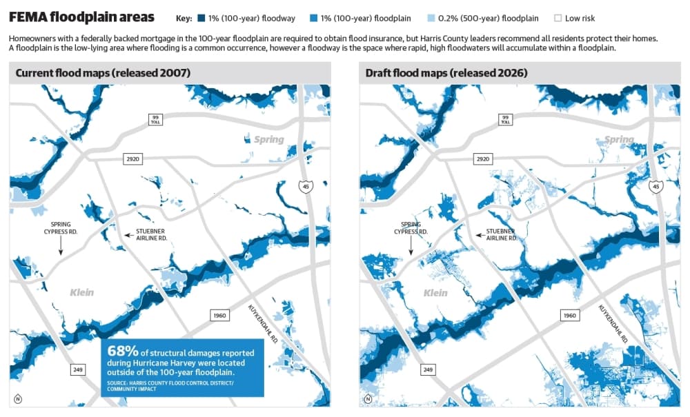 How FEMA's draft flood maps could impact insurance requirements in the coming years