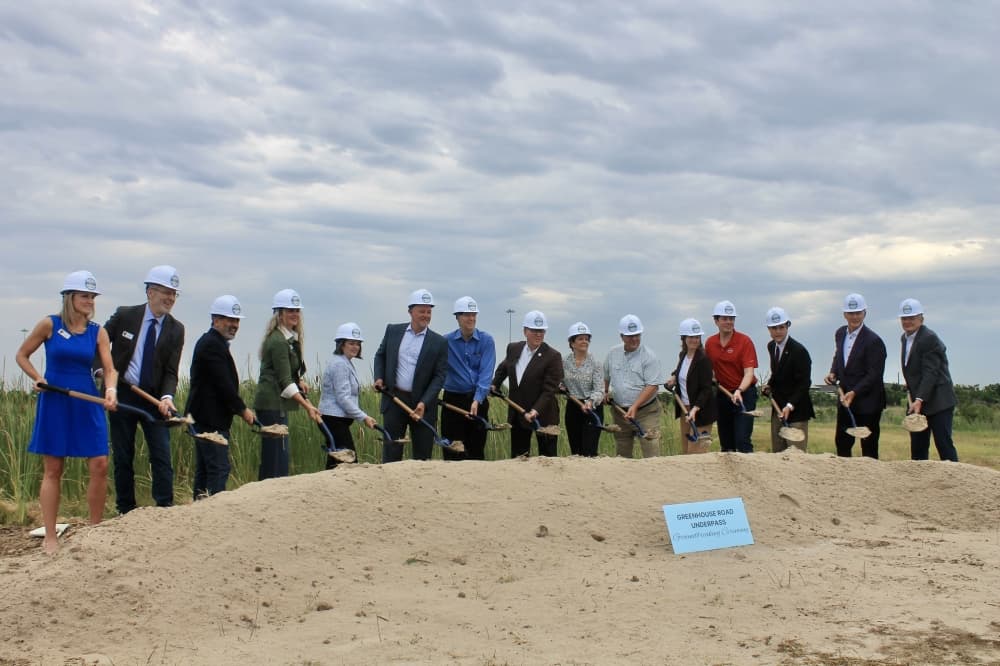 Project officials break ground on long-awaited Greenhouse Road underpass in Cypress