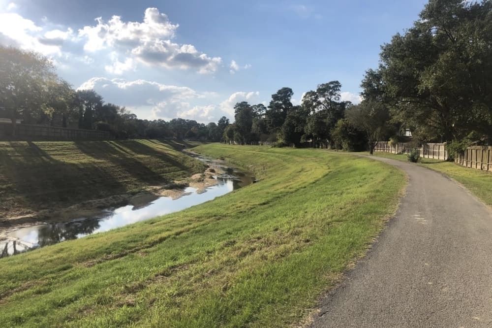 Harris County Precinct 3 constructing hike, bike trail along Faulkey Gully