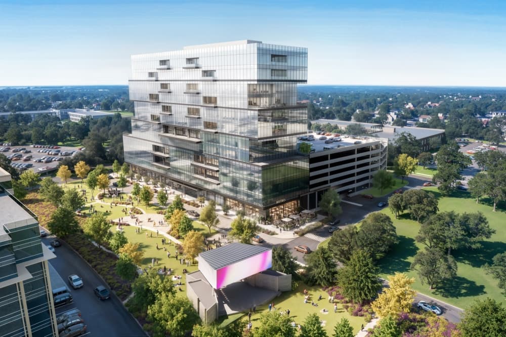 Hall Park to break ground on new office tower, $14M Kaleidoscope Park expansion in Frisco