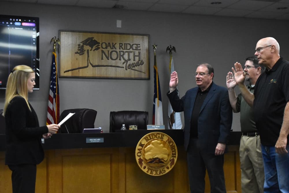 swearing in