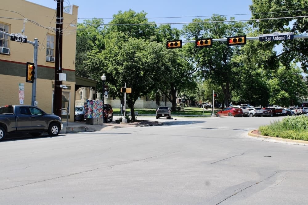 San Marcos adds dedicated police parking downtown