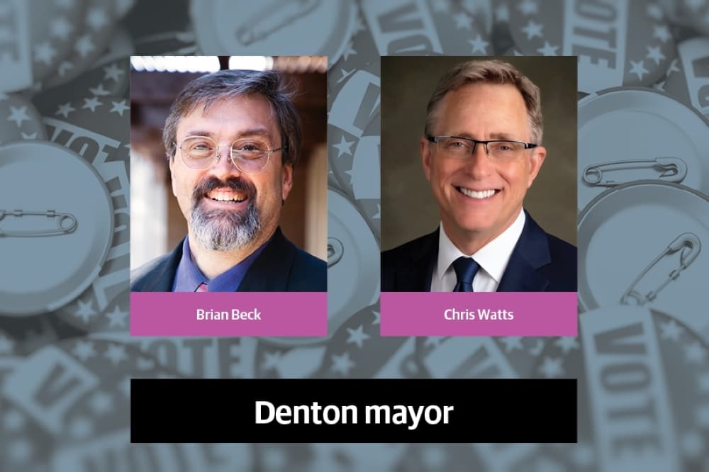 Q&A: Watts, Beck to meet in runoff race for Denton mayor