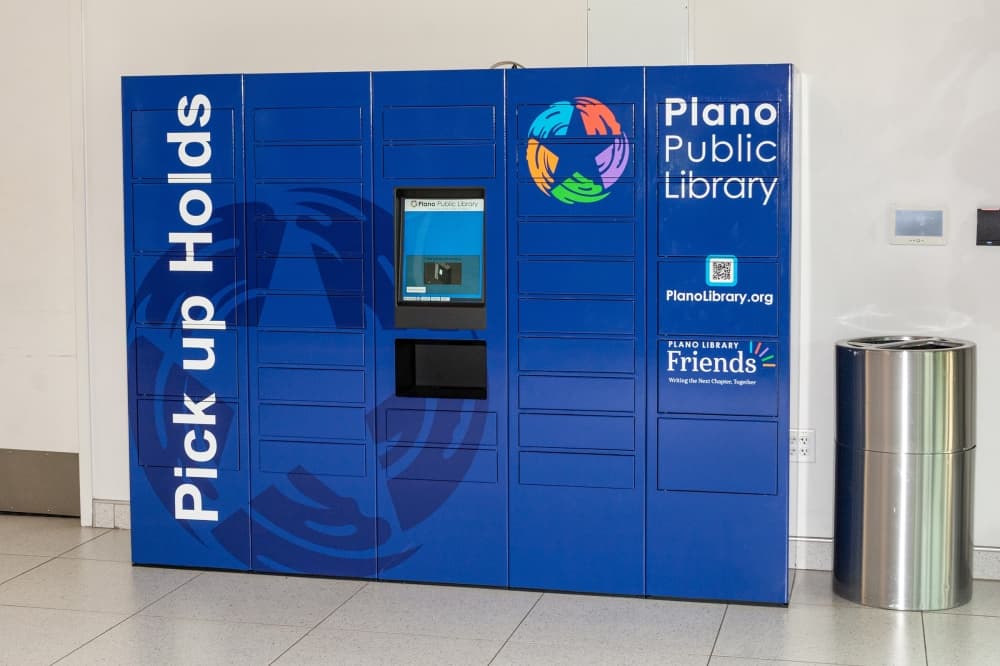 Library locker now available at Liberty Recreation Center