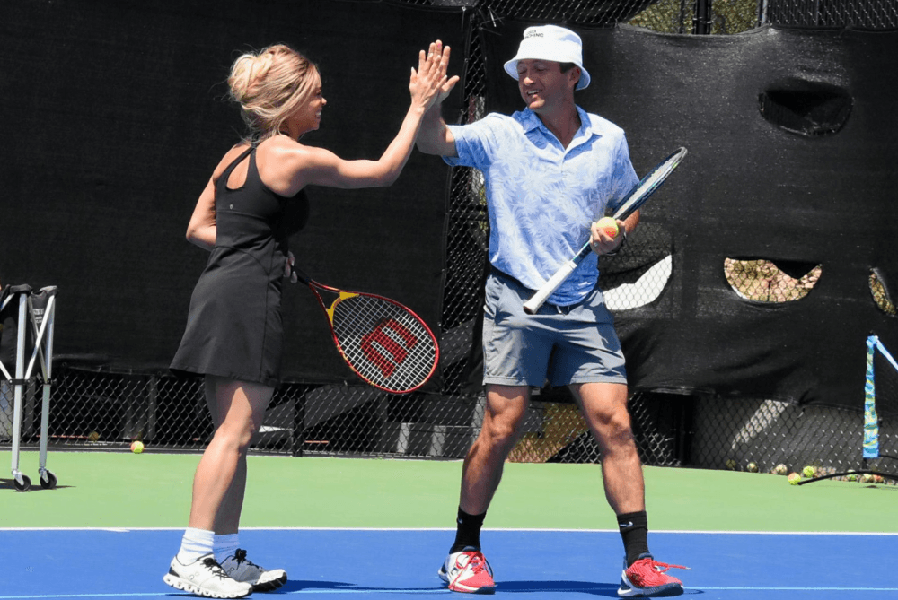 New Red Ball tennis program brings beginner-friendly matches to local breweries