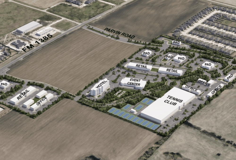 Prosper council approves tennis-themed development