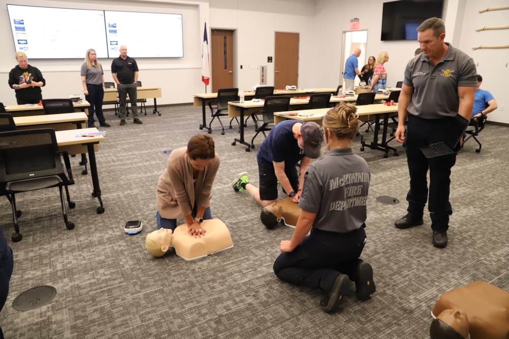McKinney’s race to defibrillate: Fire department officials aim to distribute 400 more AEDs over 5 years