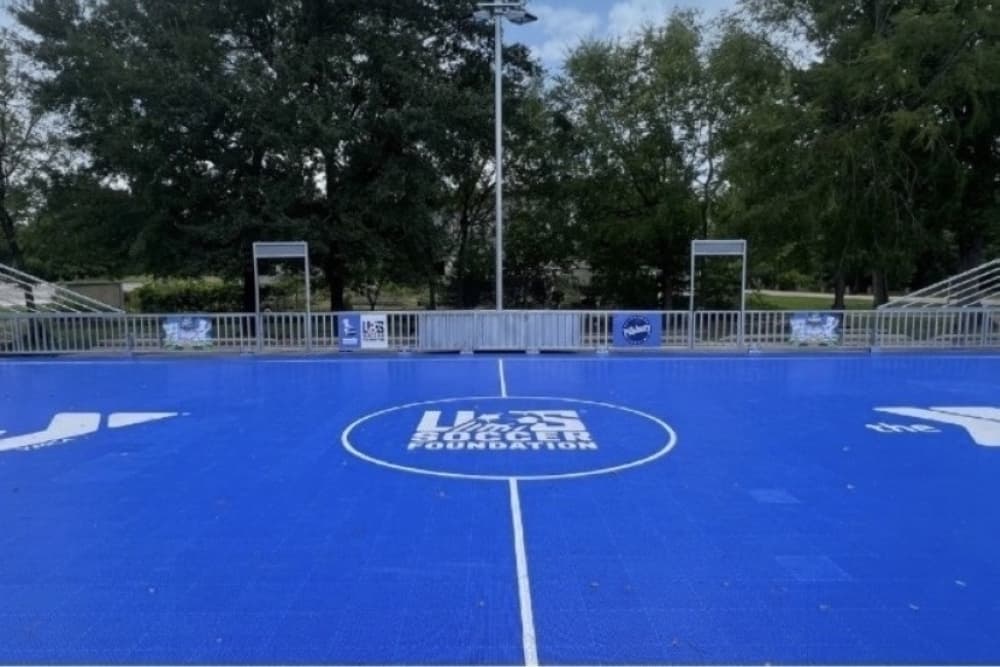 YMCA at Cypress Creek celebrates new soccer mini-pitch
