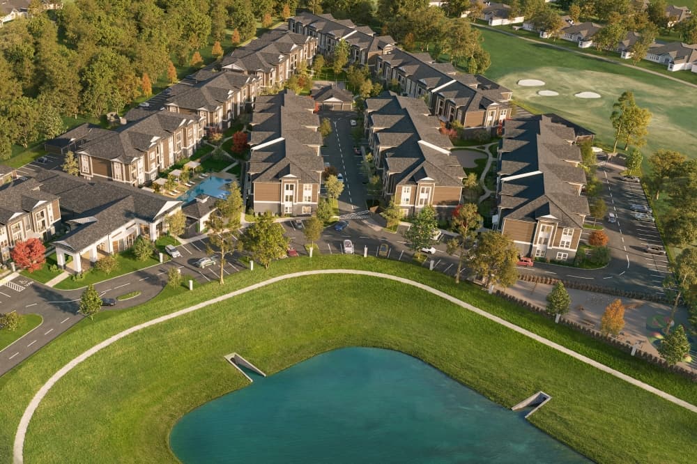 Officials with The Clayton celebrate May opening of 288-unit apartment complex in Humble
