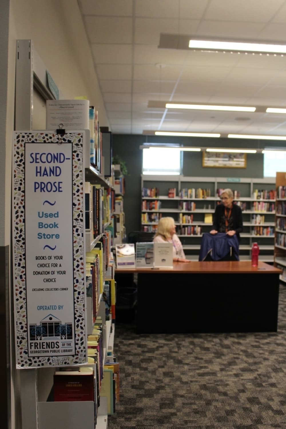 Second Hand Prose gives old books new life at Georgetown Public Library bookstore