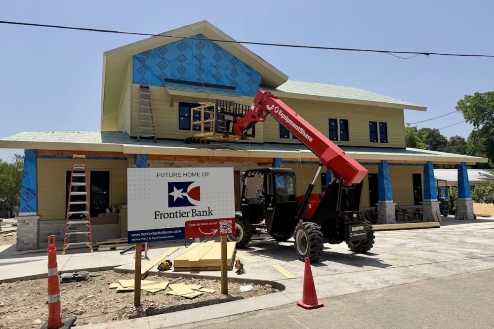 Frontier Bank to open Buda location this fall
