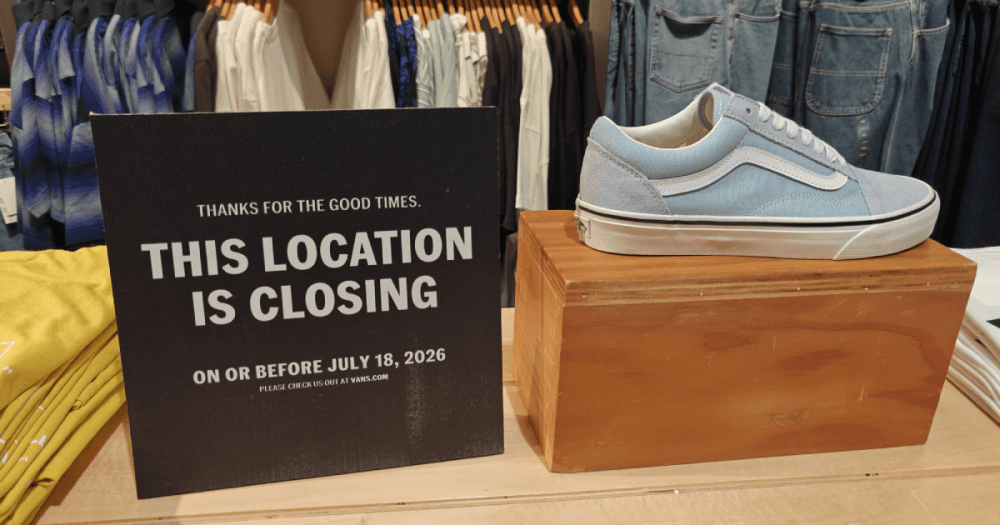 Vans officially closes its College Station location in Post Oak Mall