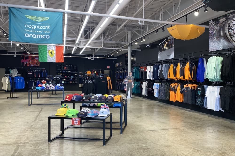 Racing Miami now offering motorsports merchandise at Allen Premium Outlets