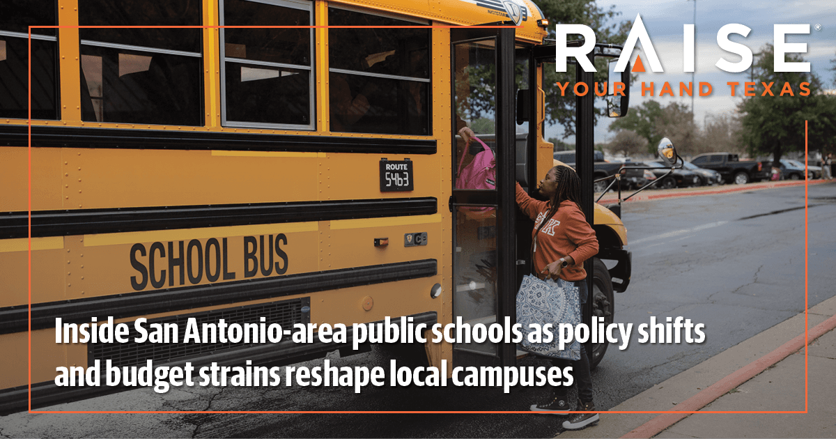 Inside San Antonio-area public schools as policy shifts and budget strains reshape local campuses