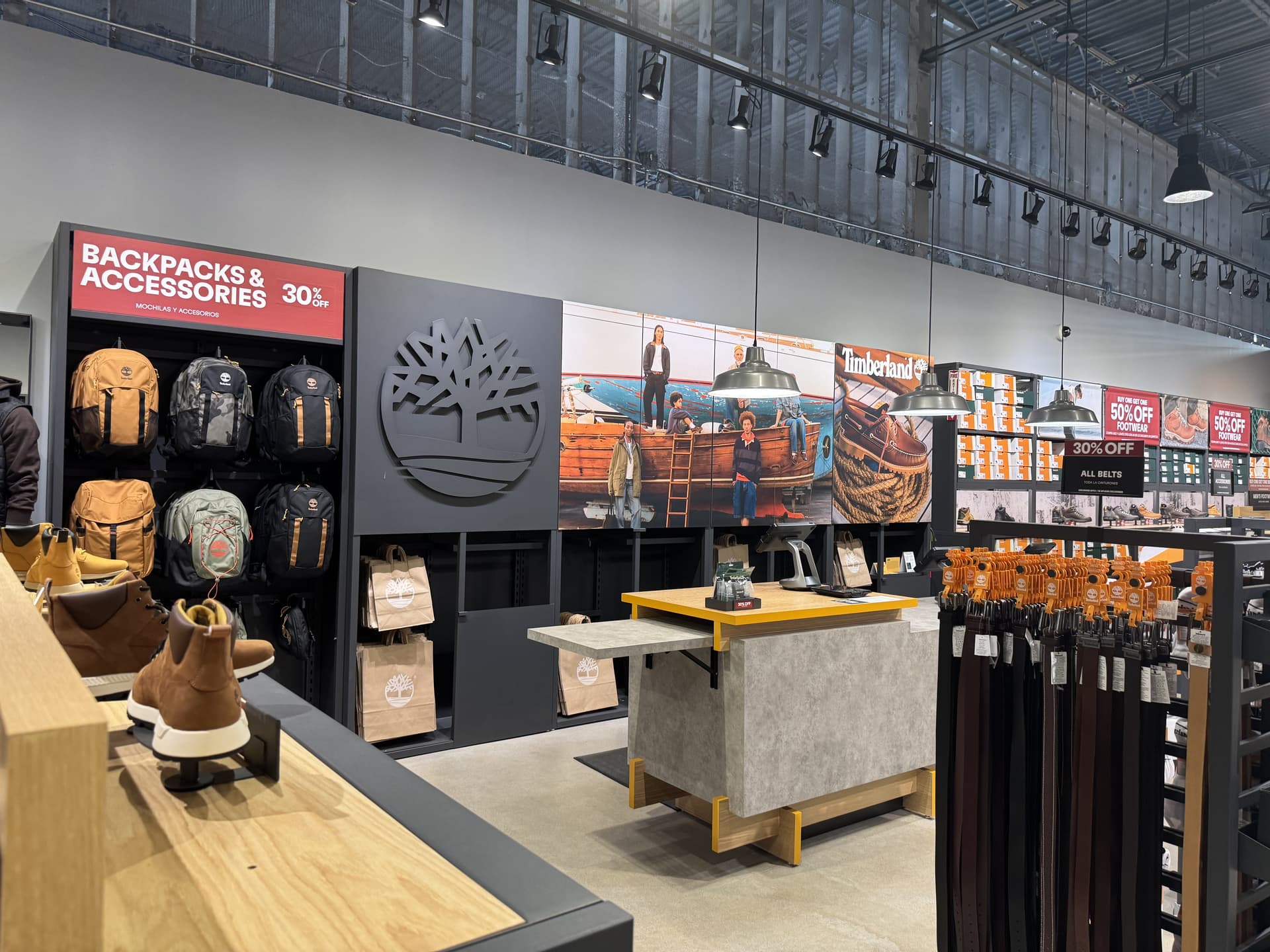 Timberland sells boots, apparel in Grapevine Mills
