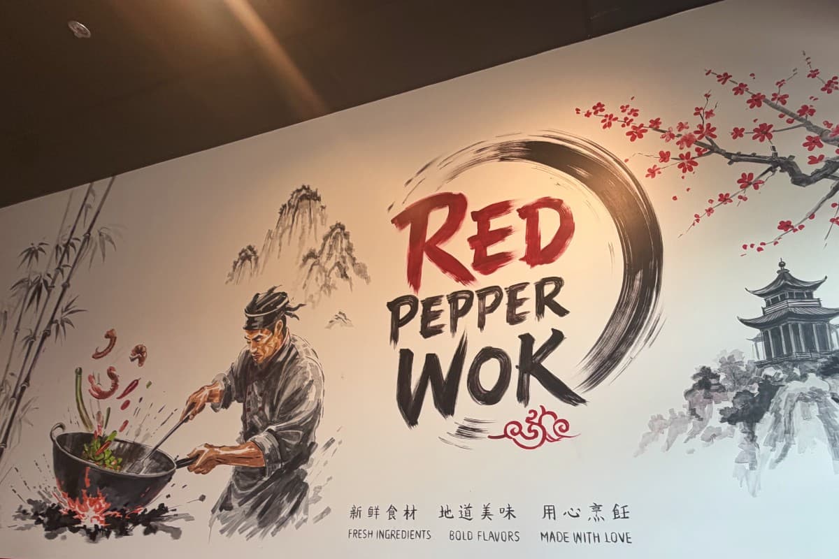 Red Pepper Wok Chinese Kitchen serving Asian fusion food in Keller