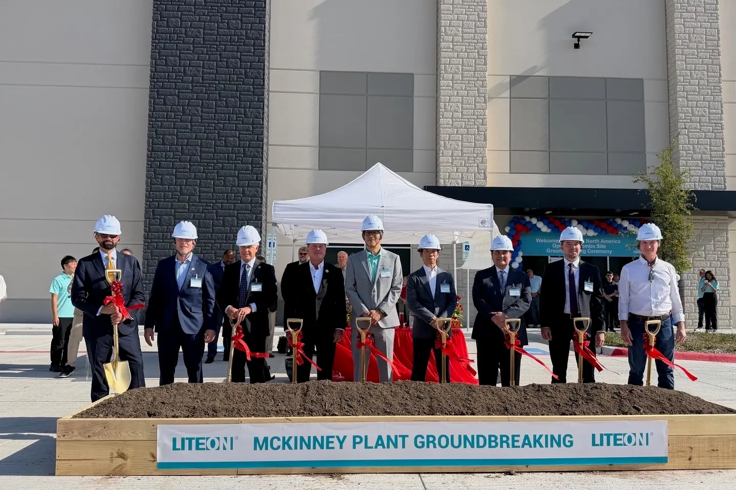 Lite-On Technology Corp. breaks ground on manufacturing facility in McKinney