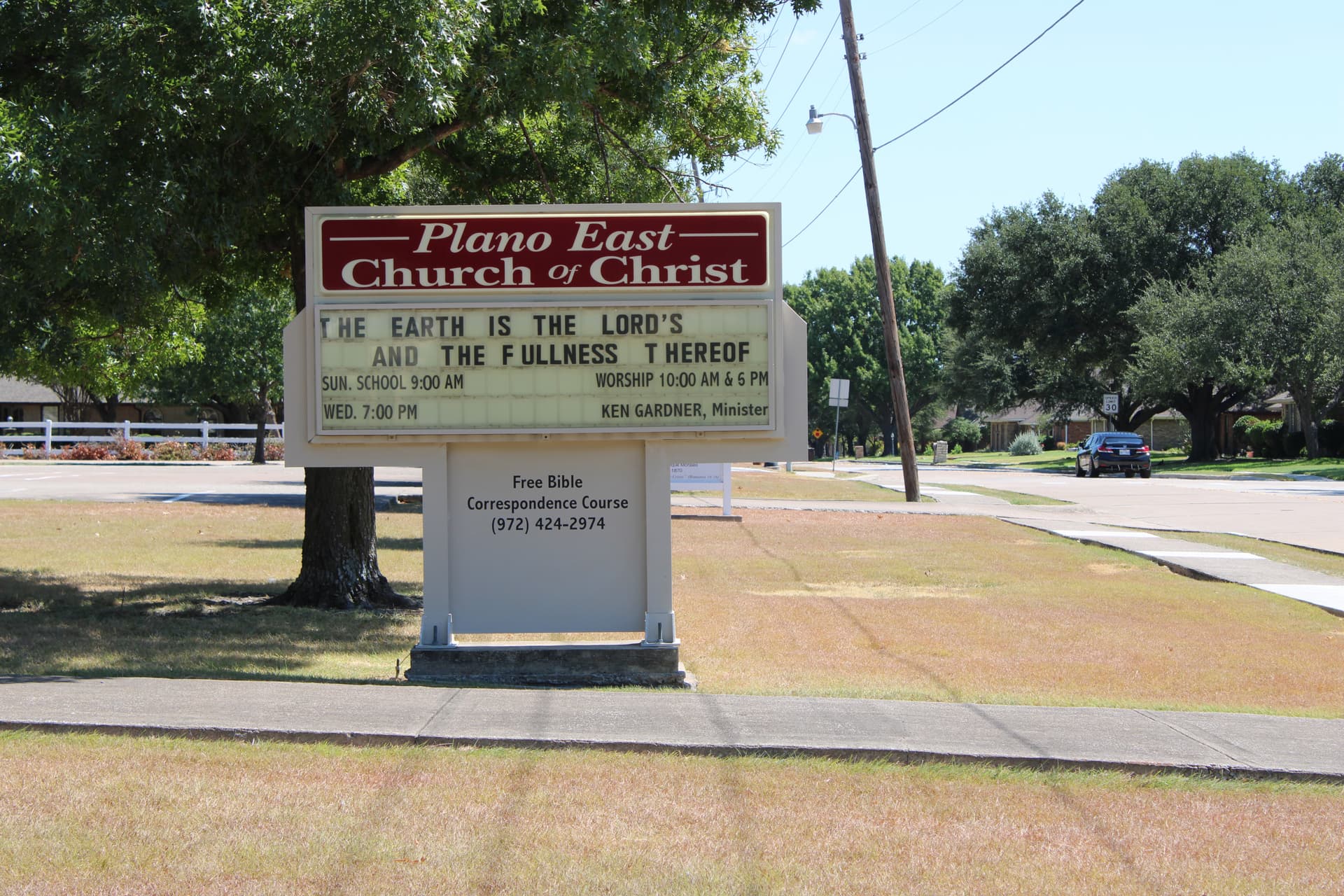 Plano planning and zoning approves replat for land near Plano East Church of Christ to be sold