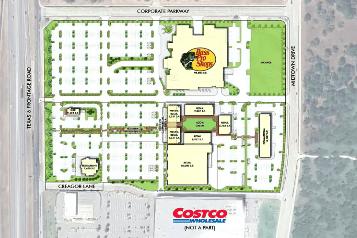 College Station details incentives, land deals for planned Bass Pro Shops development