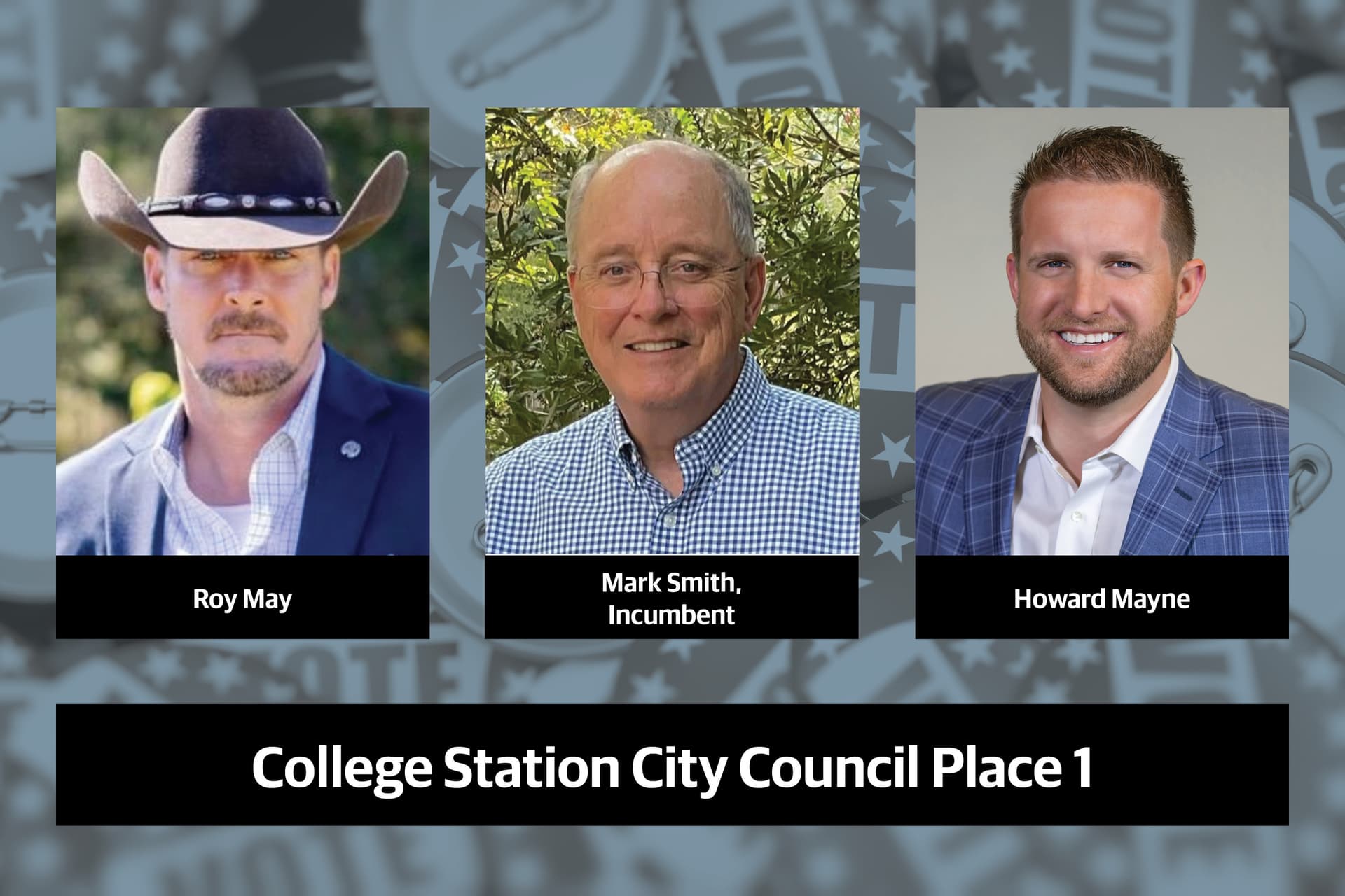 Q&A: Get to know the candidates for College Station City Council Place 1