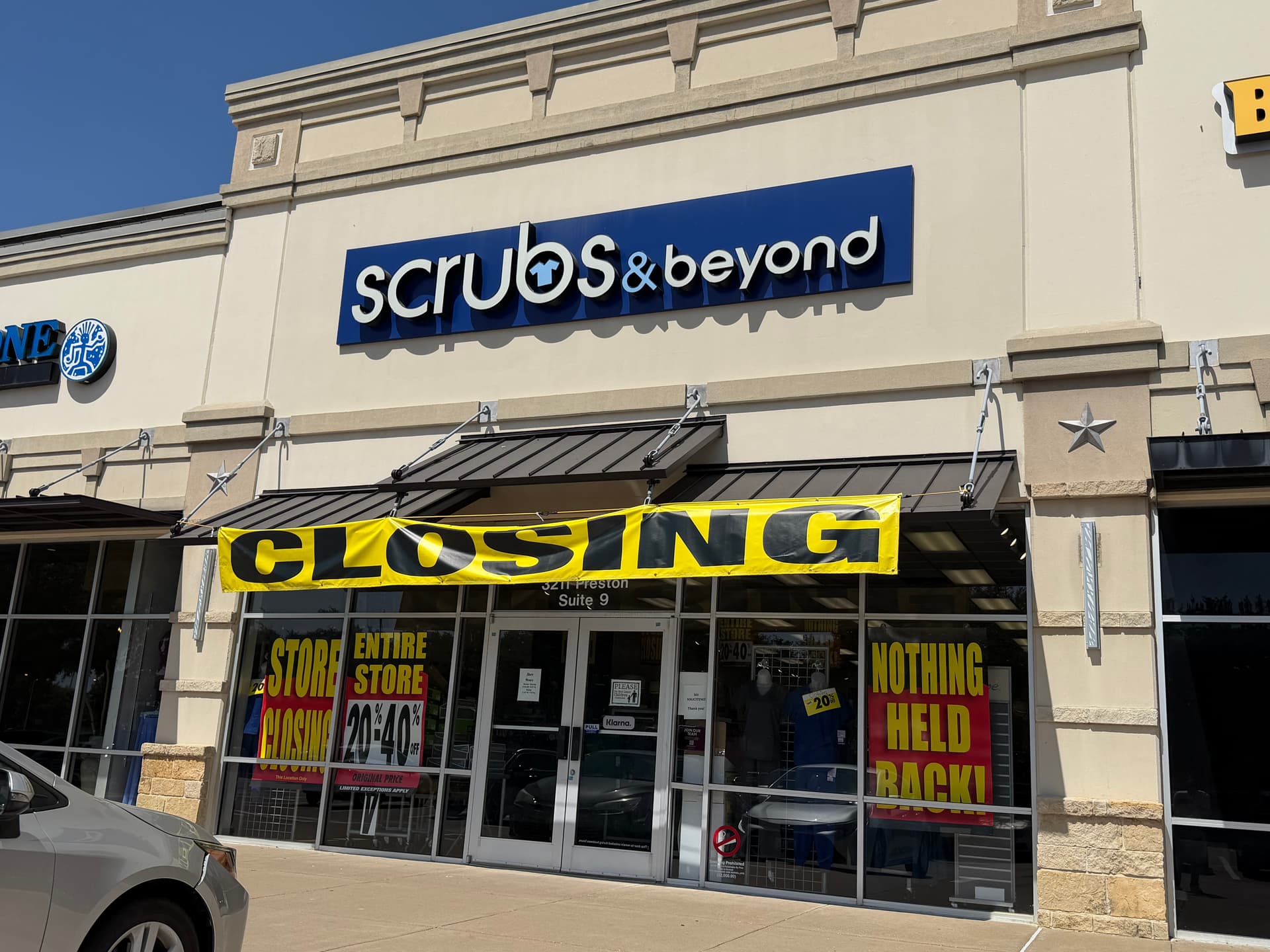 Scrubs & Beyond to close Frisco location