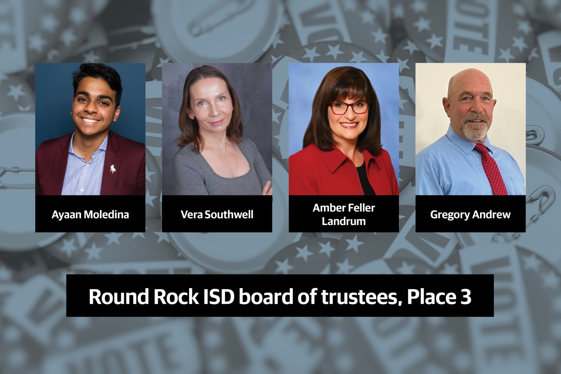 Hear from candidates for Round Rock ISD board of trustees, Place 3