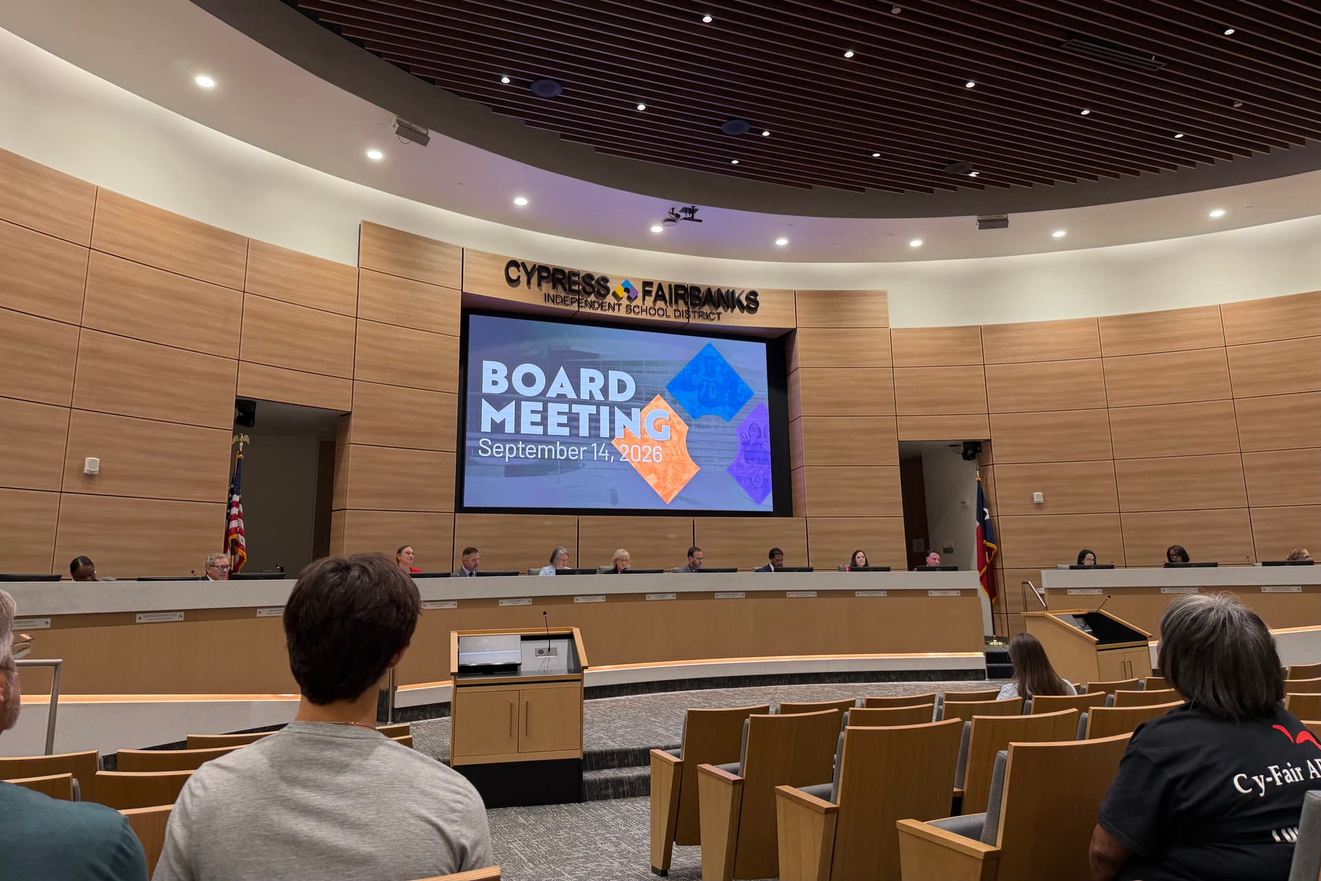 Cy-Fair ISD board of trustees approve board policy revisions, discuss academic performance
