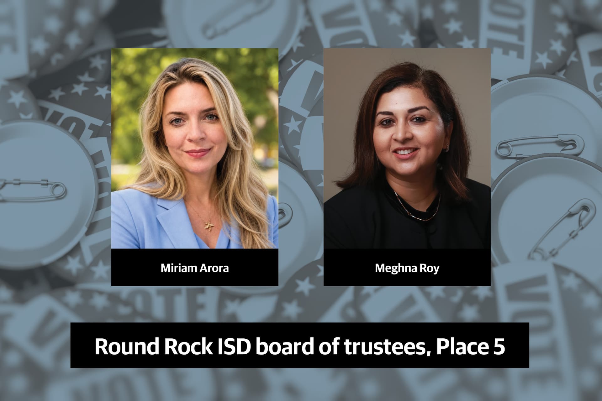 Learn about the candidates for Round Rock ISD board of trustees, Place 5
