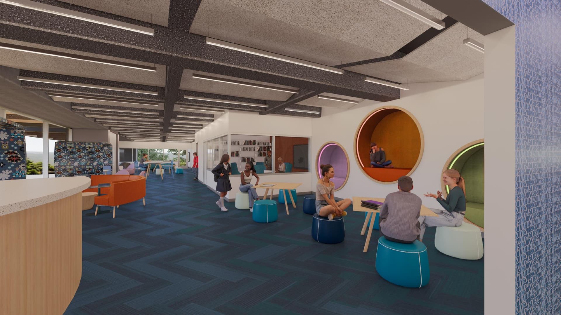 Children’s areas, natural light: What to expect at renovated Richardson Public Library