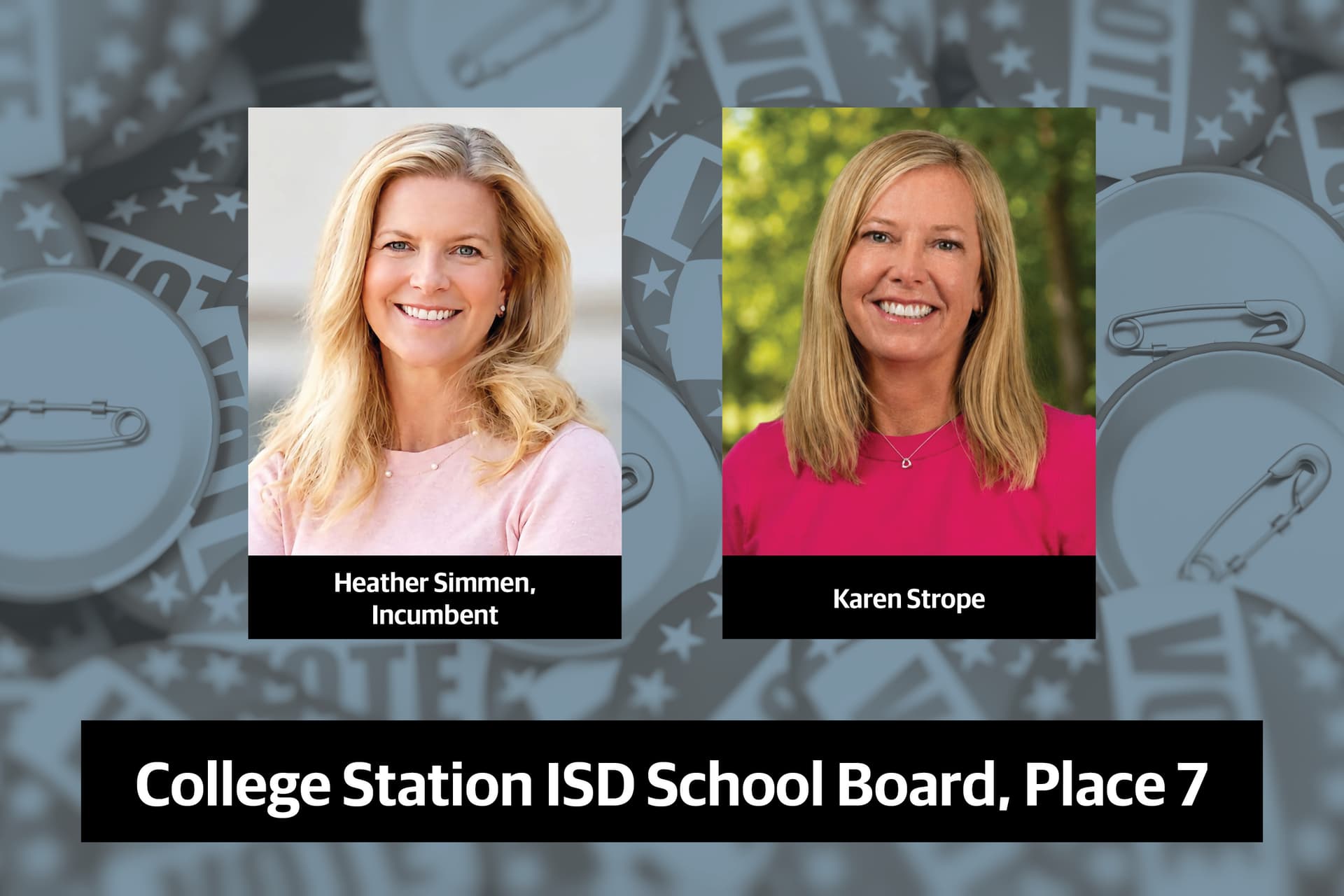 Q&A: Get to know the candidates running for College Station ISD School Board Place 7
