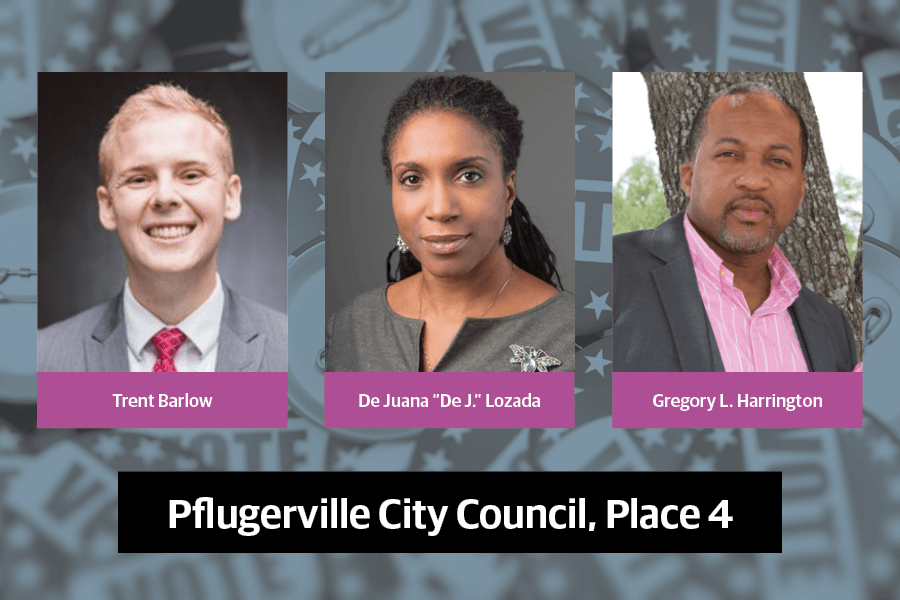 Learn about the candidates running for Pflugerville City Council, Place 4