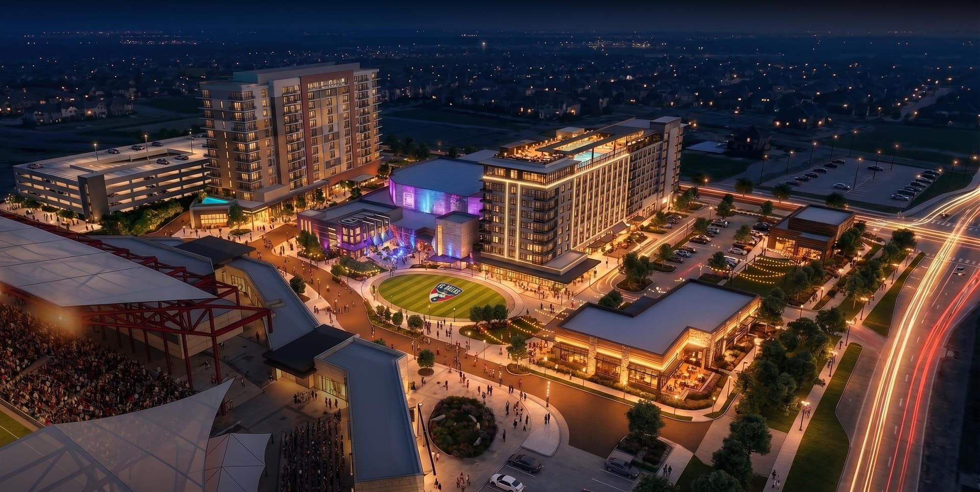 New mixed-use district planned around Toyota Stadium in Frisco