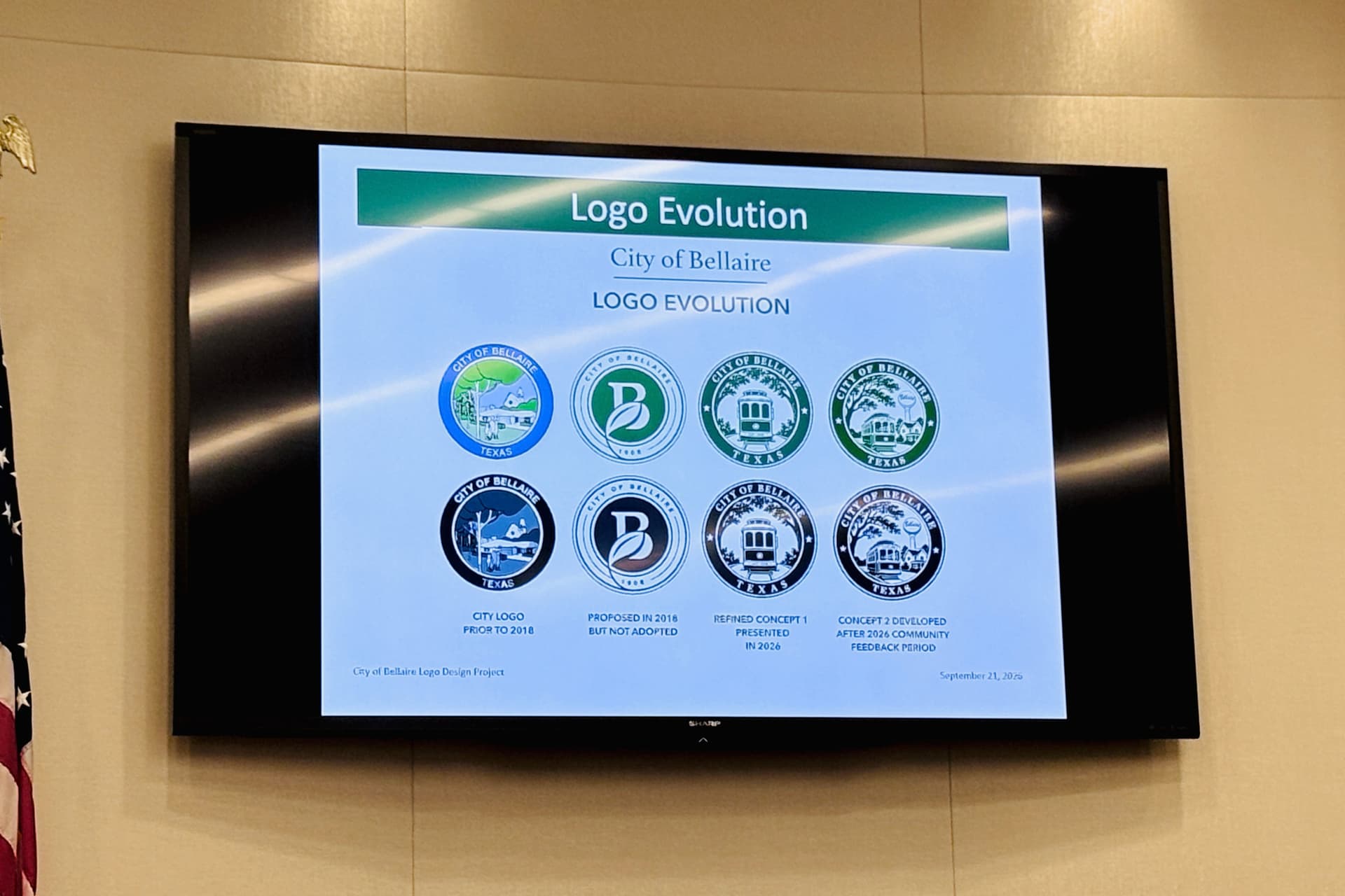 Bellaire Culture and Arts Board unveils two logo design concepts up for resident review