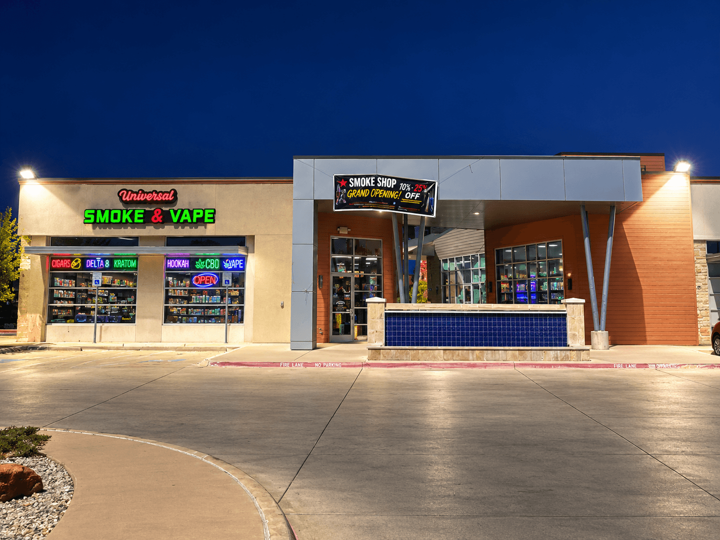 Universal Smoke & Vape now open