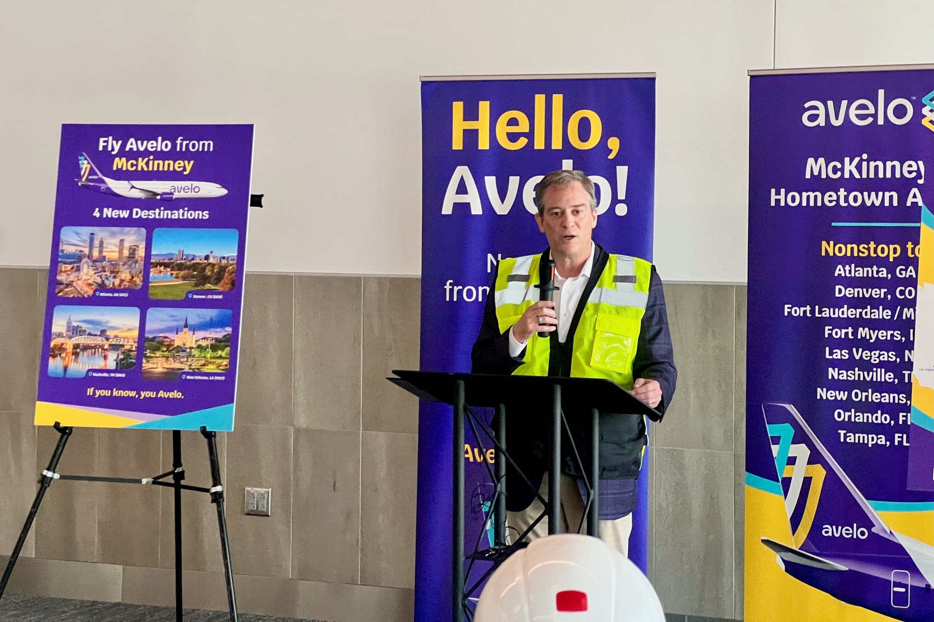Avelo Airlines adds 4 destinations from McKinney National Airport as commercial terminal opening nears