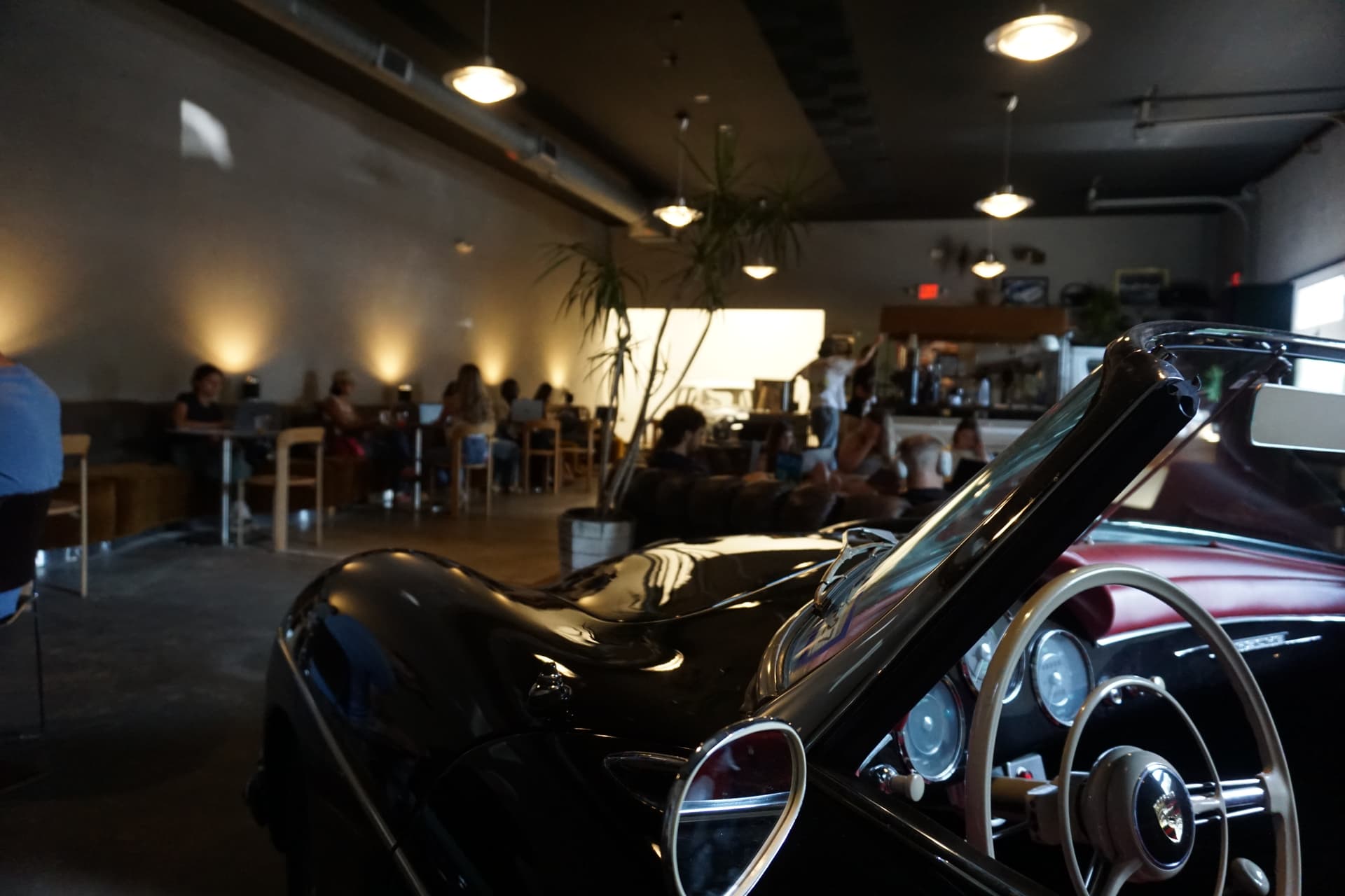 Alloy Autohaus parks vintage cars, pours Second Wind coffee on South Lamar