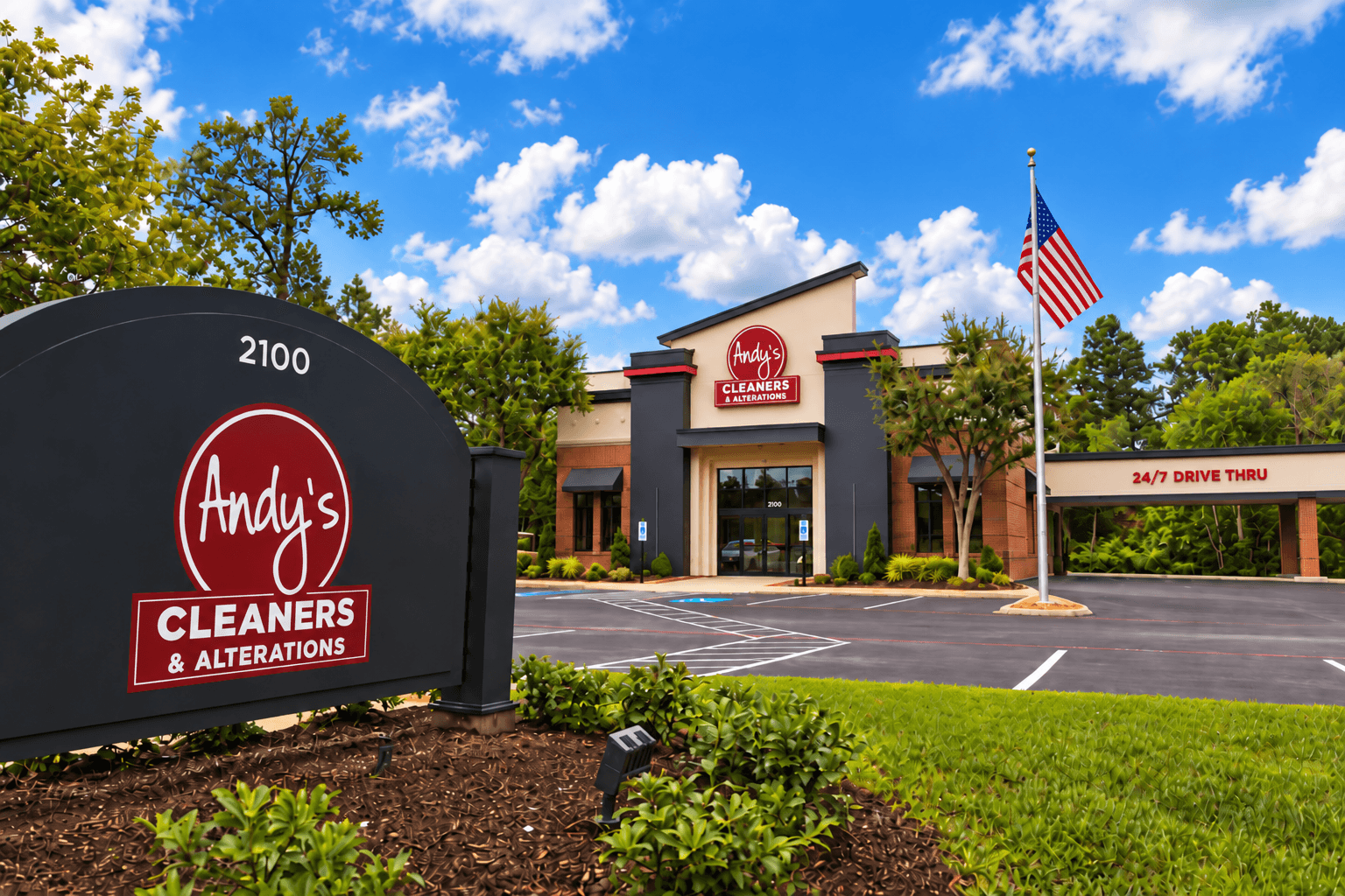Andy's Cleaners & Alterations now open in The Woodlands