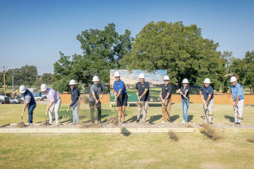 Richardson breaks ground on Titleist center at Sherrill Park Golf Course