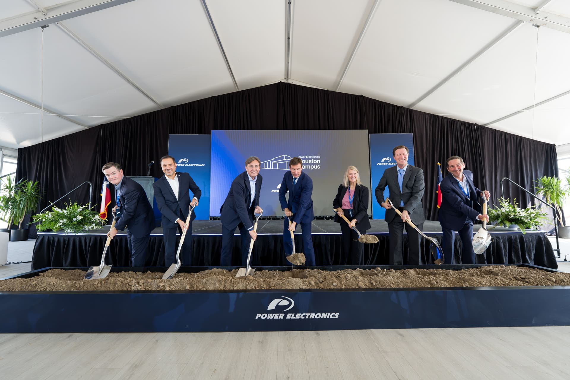 Power Electronics breaks ground on 53-acre manufacturing campus in Houston area