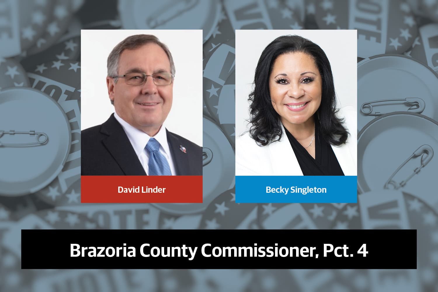 Q&A: Get to know the candidates running for Brazoria County Commissioner, Pct. 4