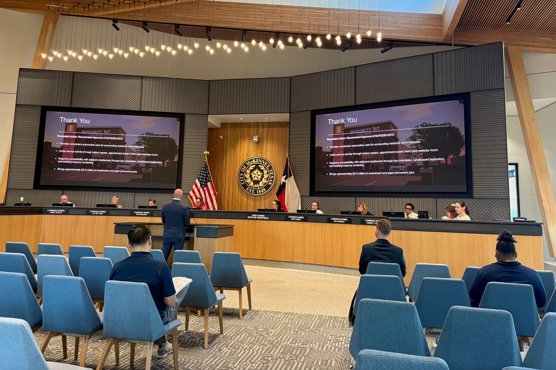 McKinney commission recommends approval of proposed Integrity 1st Car Pros location