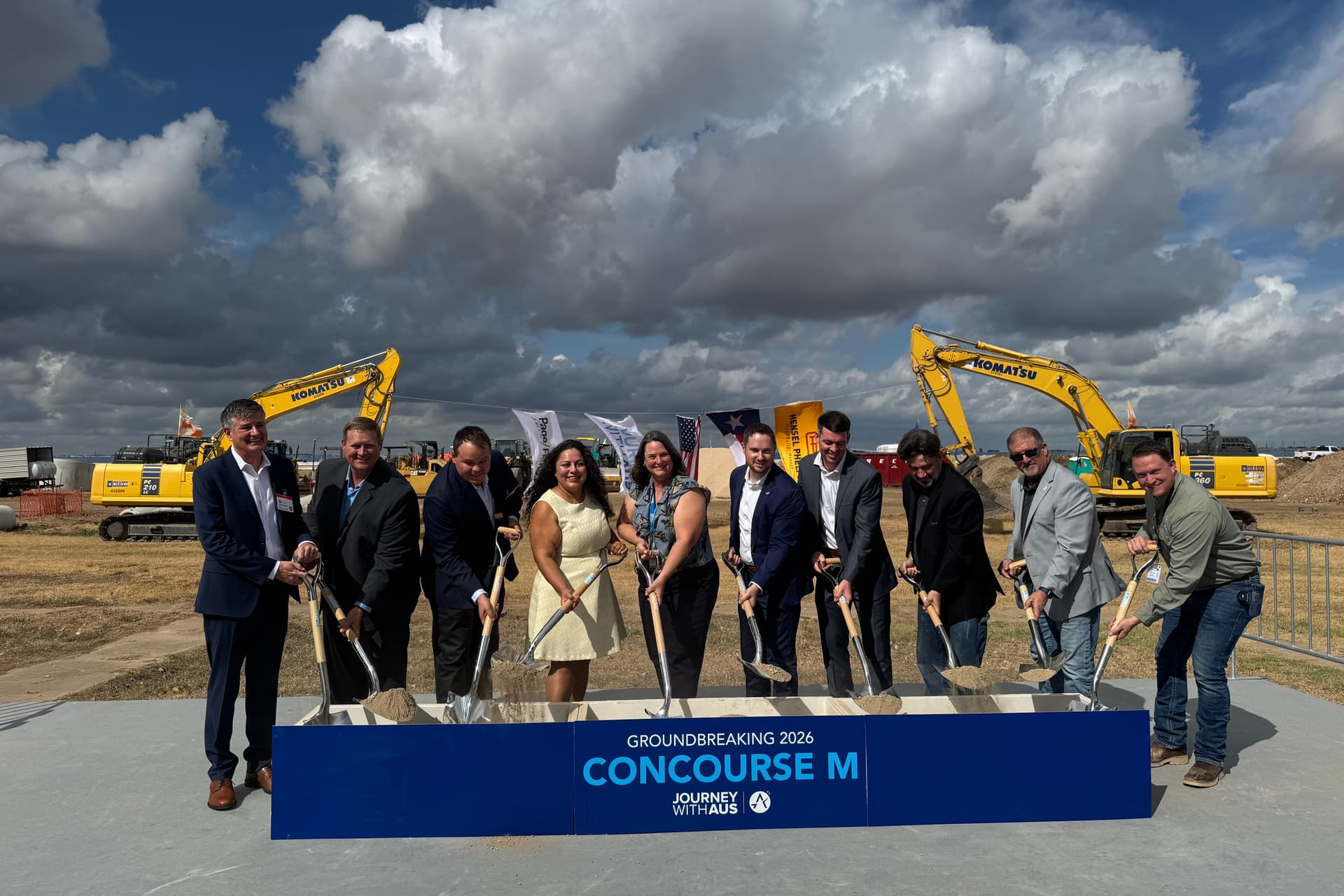Austin airport breaks ground on temporary Concourse M