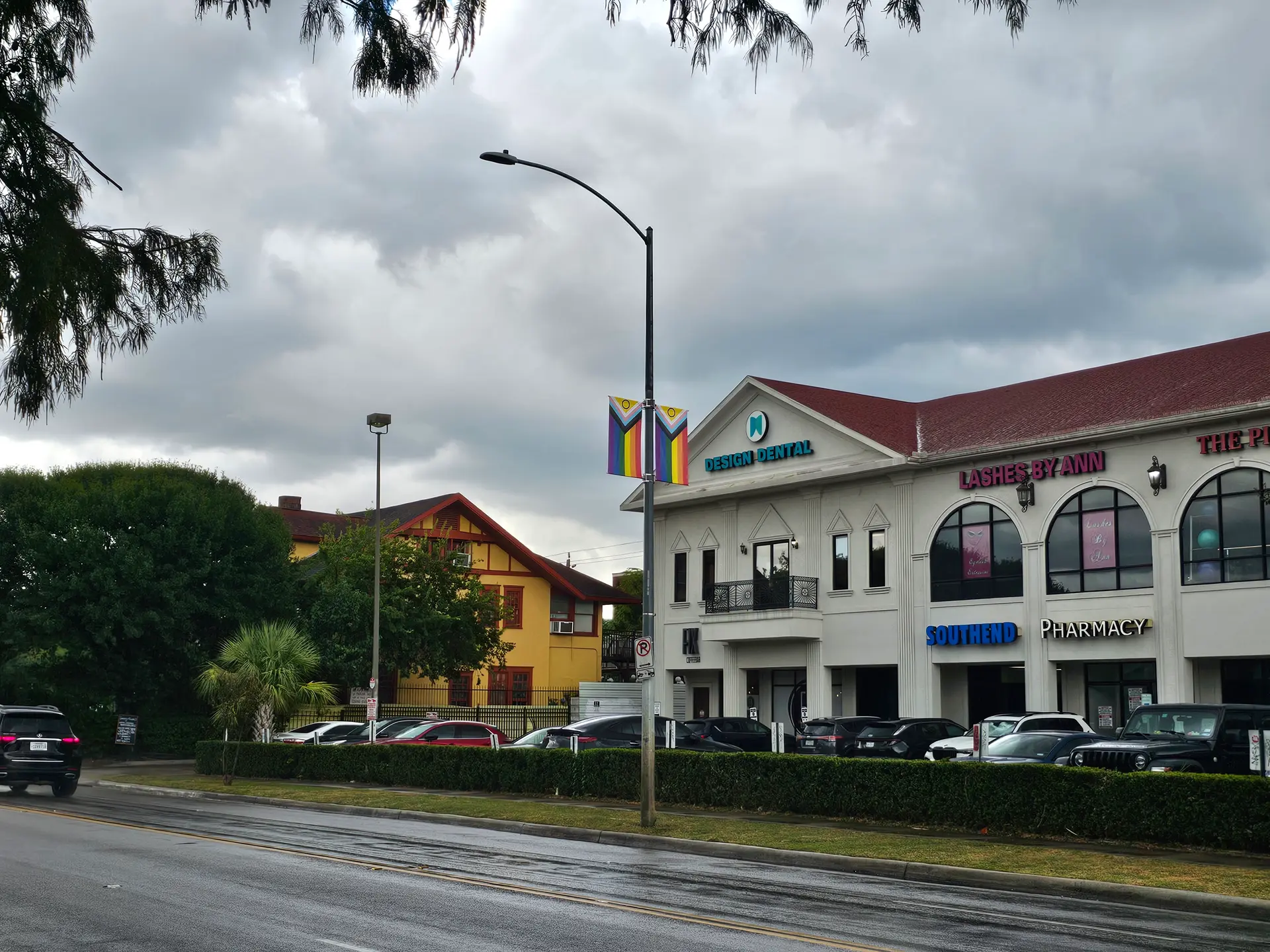 Montrose pride banners installed a year after crosswalk cover-up