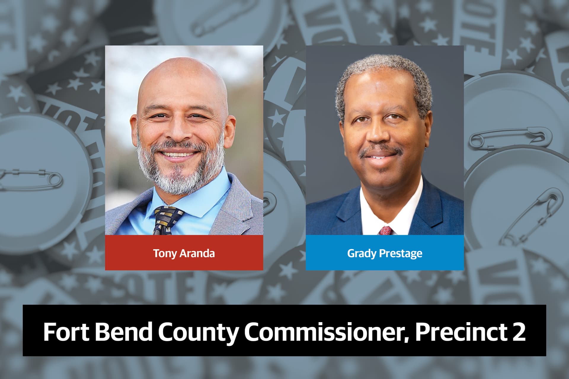 Q&A: Meet the candidates running for Fort Bend County Precinct 2 commissioner